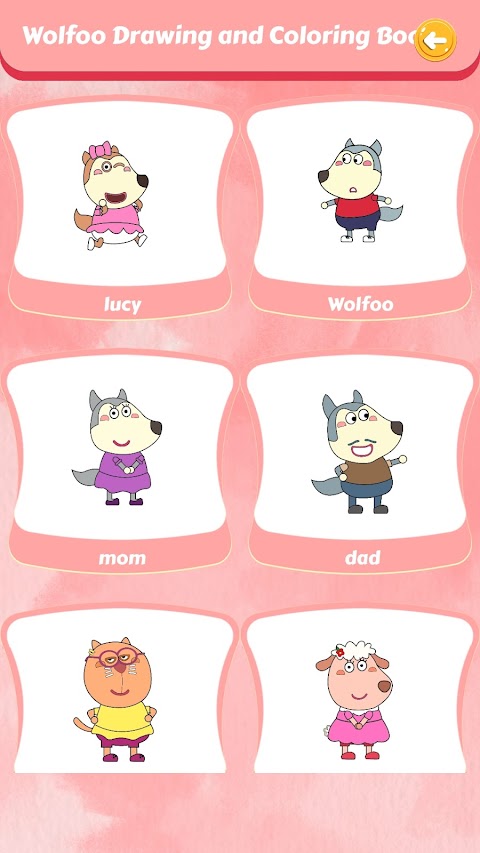 Wolfoo Family Coloring & Drawingのおすすめ画像2