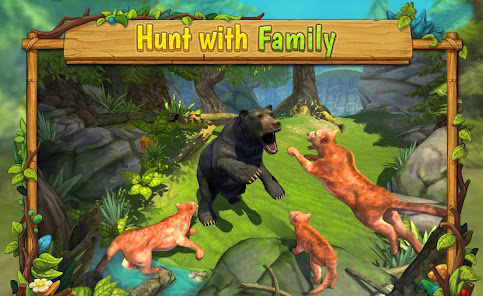 Screenshot 4 Mountain Lion Family Sim : Ani android