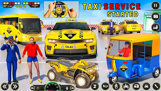 Taxi Games Simulator 3d game