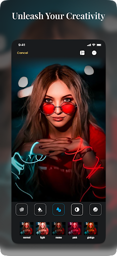 Neon: Photo Editor Pro Pics Screen 2