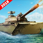 Cover Image of Download Army Tank Battle War On Water : Armoured Vehicle 2.2 APK