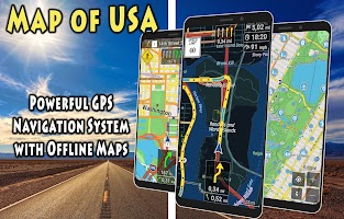 Map of USA -  Offline GPS