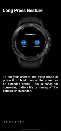 EasyBlack8 for GoPro, Wear OS Screen 3