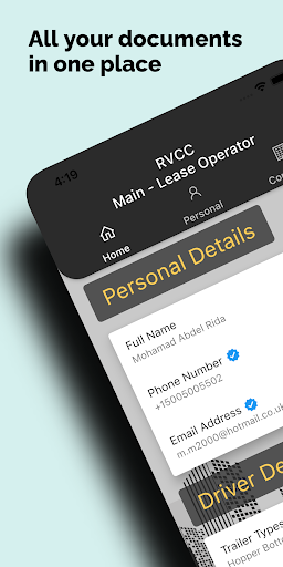 Android application Driver Link screenshort