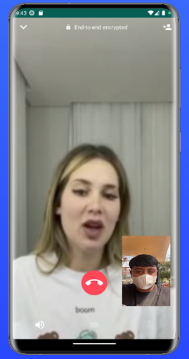 Video Call Virginia Fonseca Screen 2