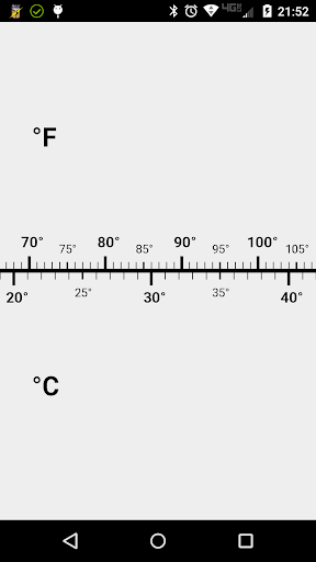 Temperature Scale Screen 2