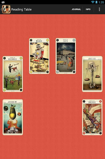 Screenshot of Zombie Tarot