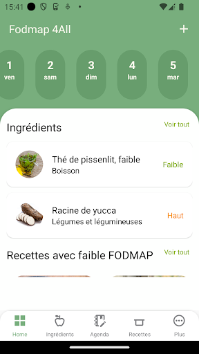 Fodmap4All Screen 2