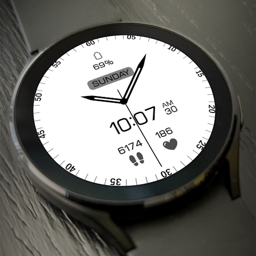Key063 Analog Watch Face Screen 2