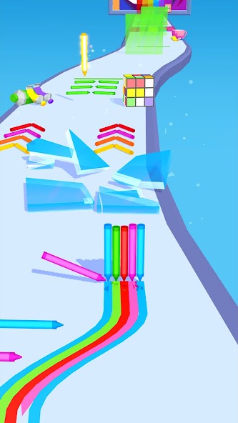 Pencil Rush 3D 0.8.34 APK + Мод (Unlimited money) за Android