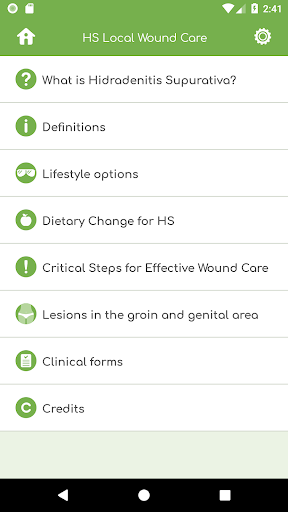 Android application HSR Patients App screenshort