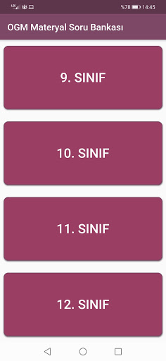 OGM Materyal Soru Bankası screenshot 17