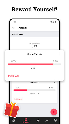 Quitzilla: Bad Habit Tracker Screen 3