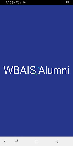 Android application WBAIS Alumni screenshort