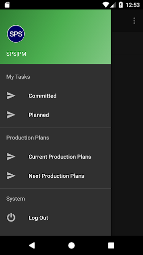 Android application SPS|PM screenshort