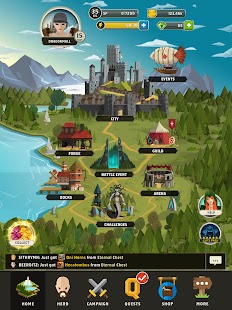 Questland: Rundenbasiertes RPG Screenshot