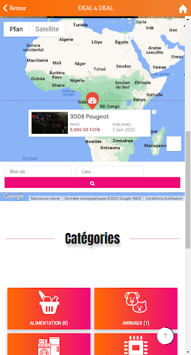 Android application la bonne affaire screenshort