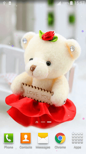 Cute Teddy Bear Live Wallpaper Apps On Google Play