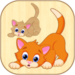 Cover Image of Download Kids Puzzles - Wooden Jigsaw  APK