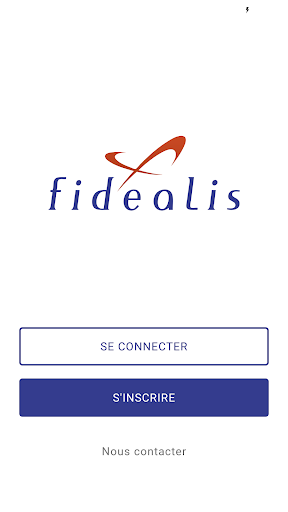 Android application Fidealis screenshort