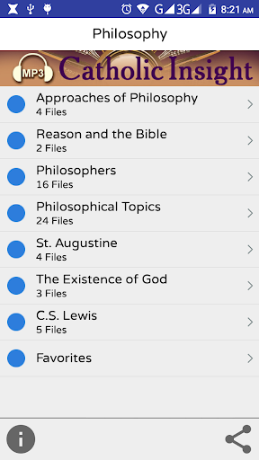 Catholic Culture Audio Screen 3