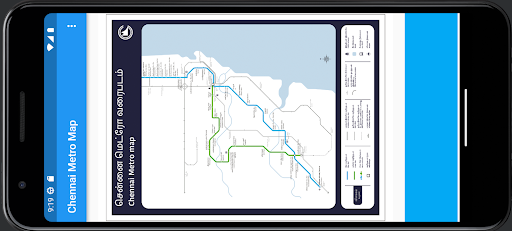 Chennai Metro Map Screen 2