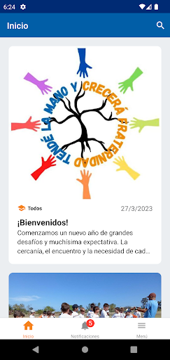 Android application Colegio y Liceo Santo Domingo screenshort