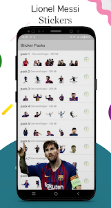 Lionel Messi Stickers for WA