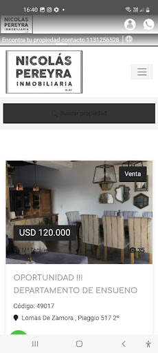 Nicolas Pereyra Inmobiliaria Screen 2