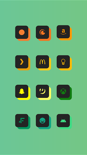SHIFT Night - Icon Pack Screen 2
