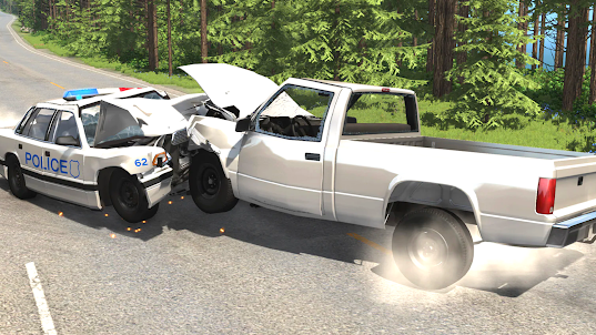 Beam Drive Car Crash Simulator