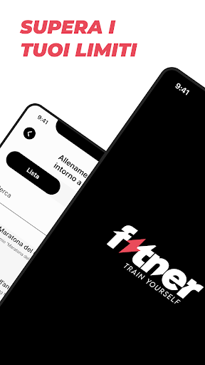 Android application Fitner screenshort