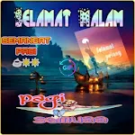 Cover Image of डाउनलोड Ucapan Harian selamat Pagi Petang Malam GIF 1.0 APK