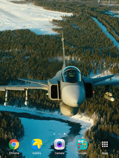 Jet Fighter Live Wallpaper