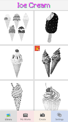 Ice Cream - Pixel Art - Screenshot 3