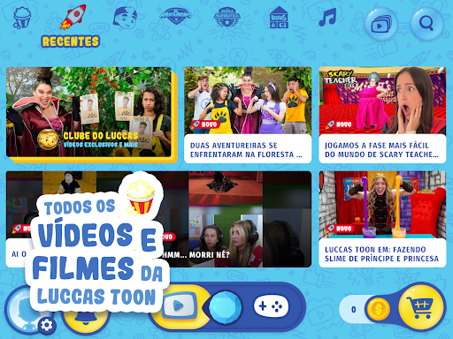 Luccas Toon Jogos e vídeos