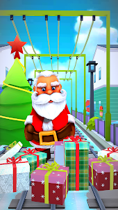 Subway Santa Claus Xmas Runner