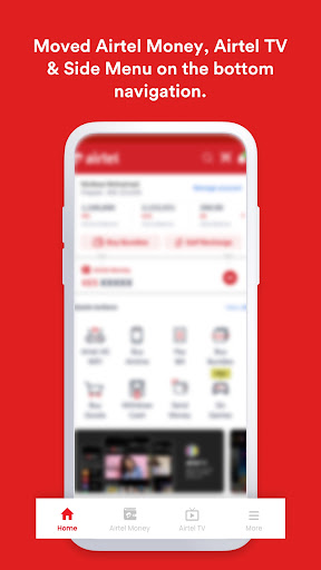 Screenshot of My Airtel