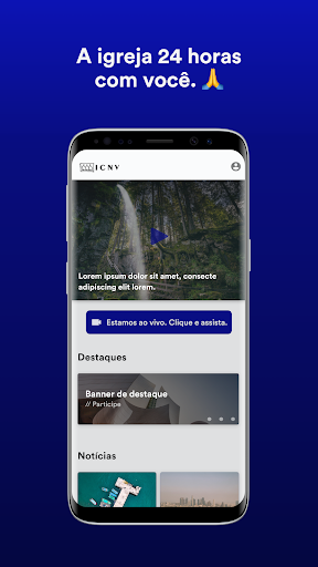 Android application ICNV Ilhéus-Ba screenshort