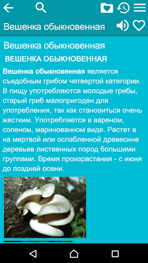 Справочник грибника Screen 3