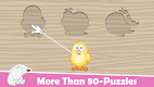 screenshot of Animals Puzzles for Kids