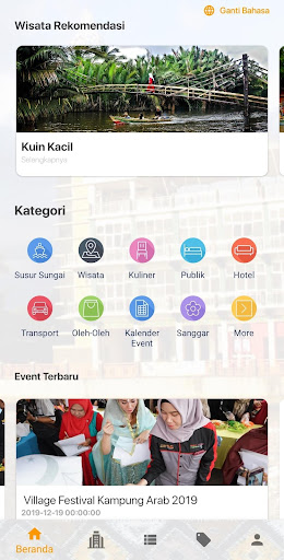 Android application Nagabungas screenshort