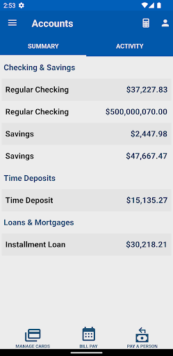 Bank of BP Mobile Screen 3