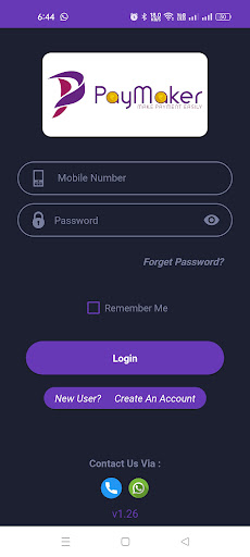 Android application PayMaker screenshort
