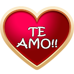 Cover Image of Download Stickers Románticos y Frases de Amor para WhatsApp 1.1 APK