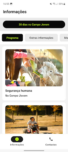 Campo Jovem Screen 2