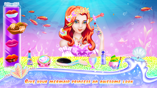 Mermaid dress up girls games