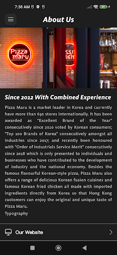 Pizza Maru HK Screen 3