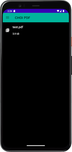 Android application CHOI Viwer screenshort