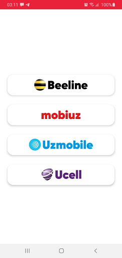 Android application USSD Kodlar screenshort